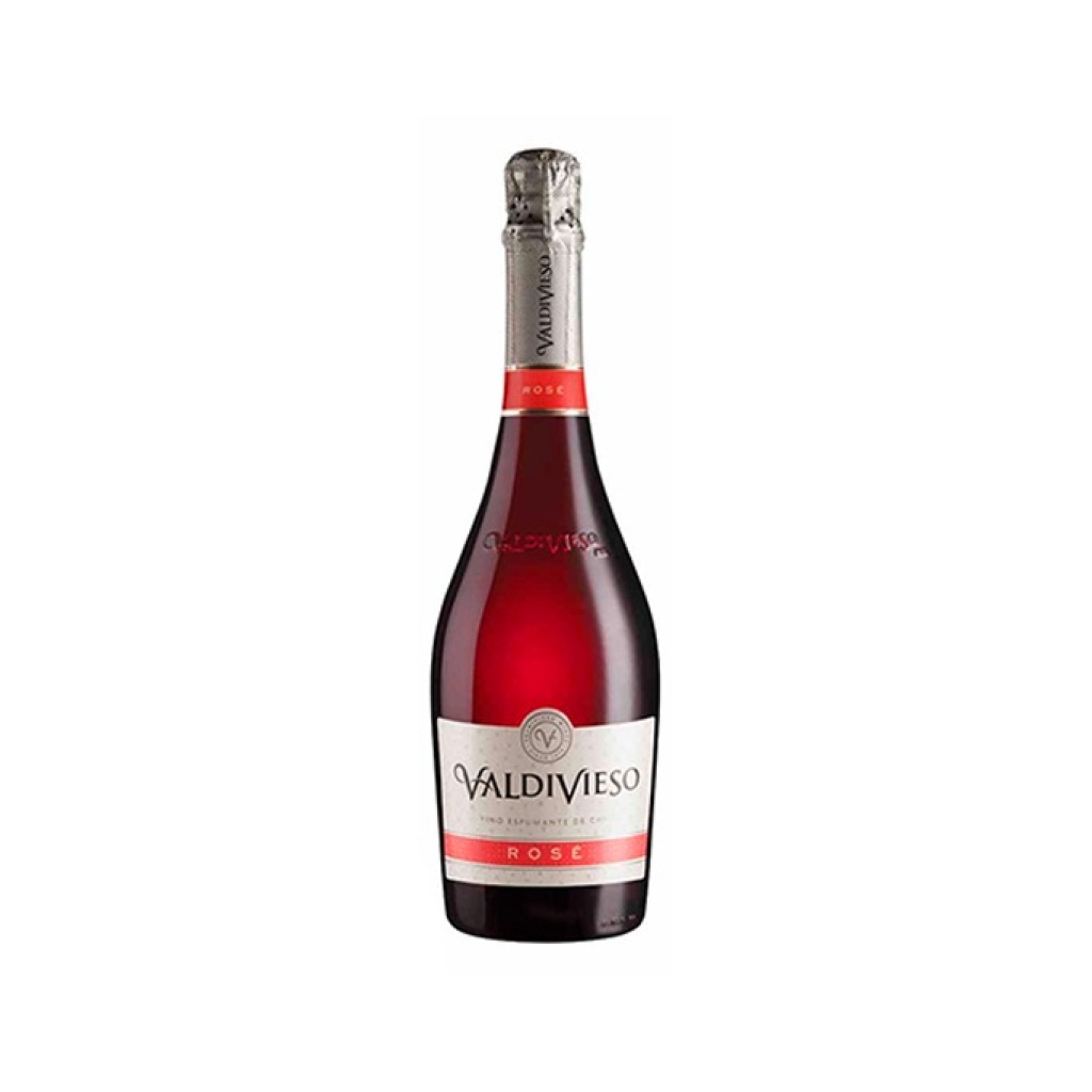 VINO VALDIVIESO ESPUMANTE ROSE x 750 cc