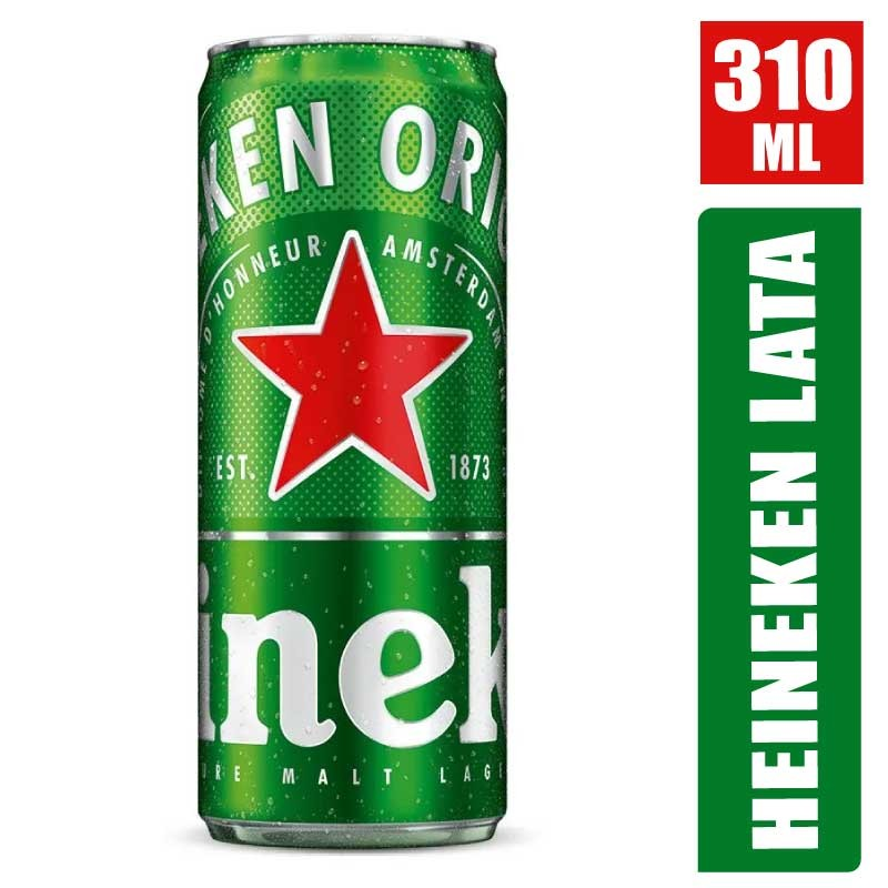 CERVEZA HEINEKEN LATA x 310 cc UNIDAD